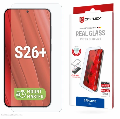„Samsung Galaxy S26+“ tikras ekrano stiklas MM, pagamintas iš „Displex“ skaidraus stiklo