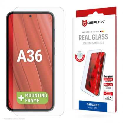 „Samsung Galaxy A36“ tikras ekrano stiklas, pagamintas iš „Displex Transparent“