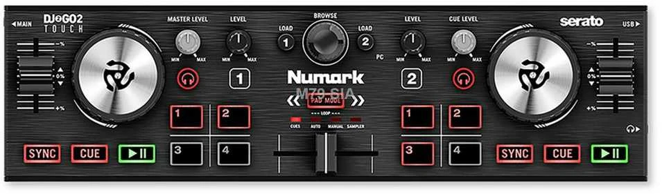 DJ pultelis Numark, 2 kanalai, USB