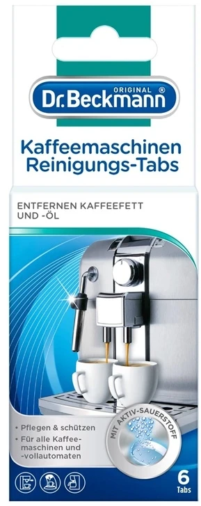 DR.BECKMANN Kafijas automātu tīrīšanas tabletes 6gb