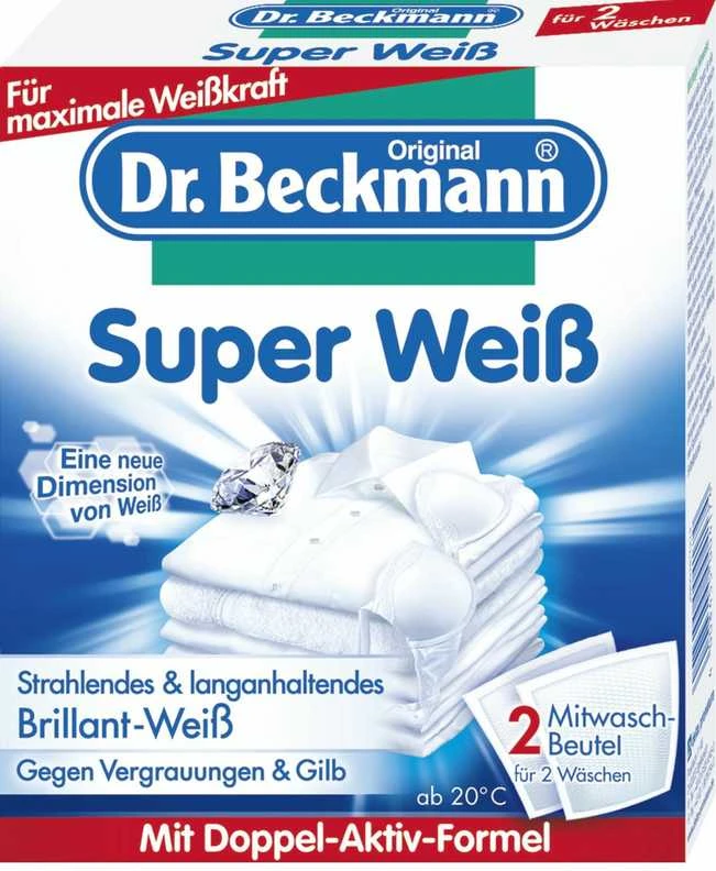 DR.BECKMANN Dr_Beckmann Balinimo priemonė Dr. Beckmann, 2 x 40 g