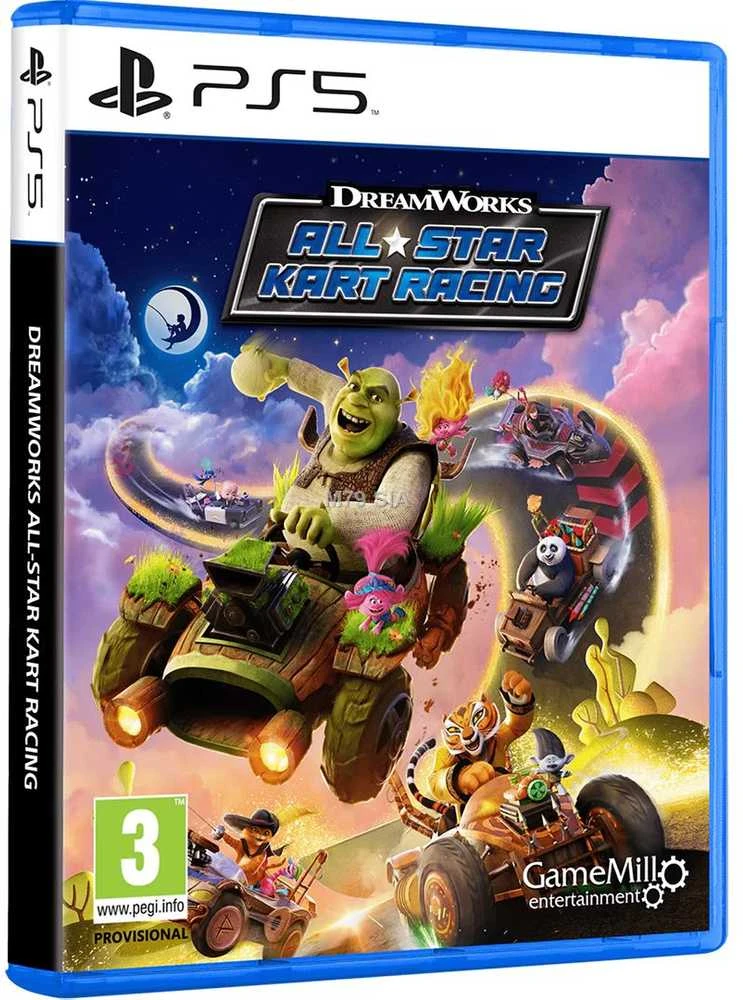 „DreamWorks All-Star Karting Racing“ – „PlayStation 5“