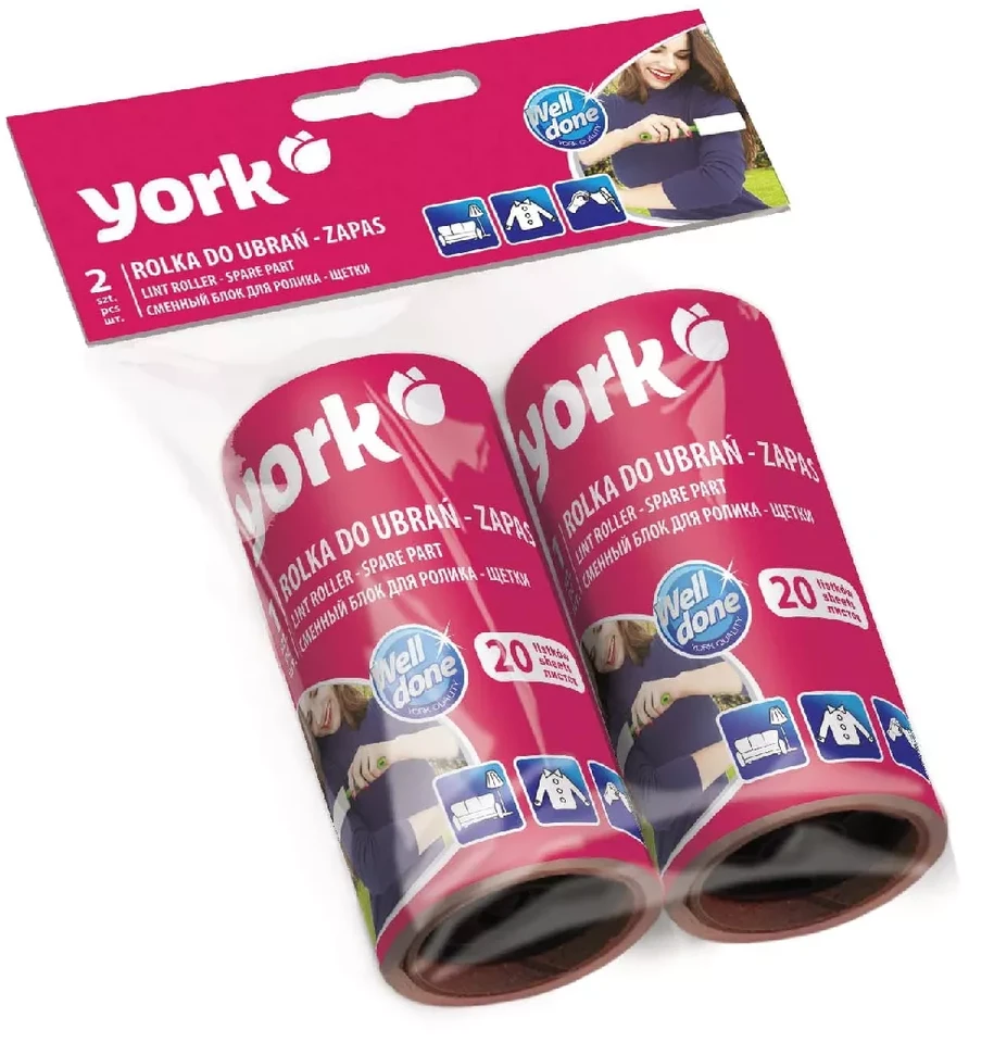 Pūkų rinkiklio pakaitalas York, 2 vnt