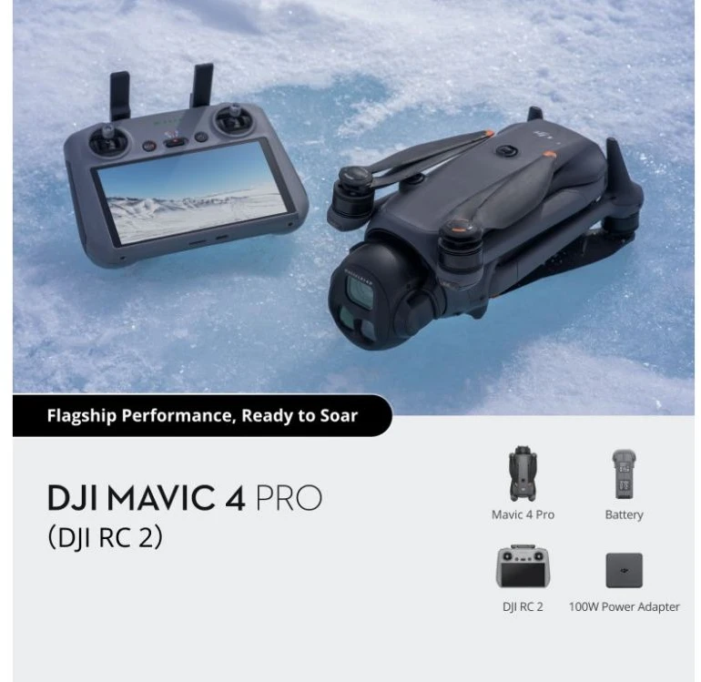 DJI Mavic 4 Pro su DJI RC 2