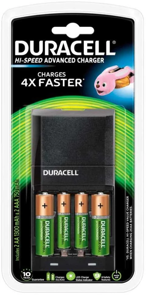 Pakrovėjas DURACELL CEF27 + aku 4vnt
