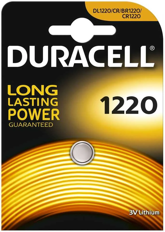 Duracell CR1220 3V Vienkartinė baterija Litis