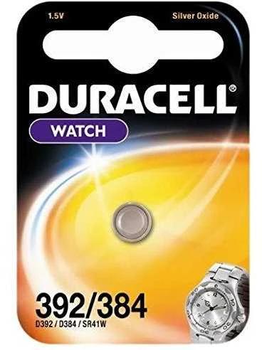 Duracell 392/384 buitinė baterija Vienkartinė baterija Sidabro oksidas (S)