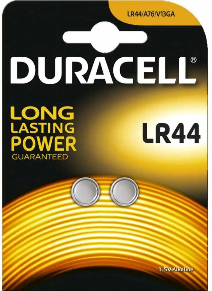 Duracell LR44 Vienkartinė baterija Šarminis