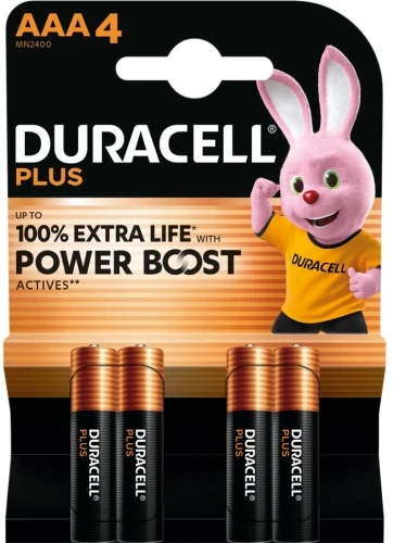 Duracell Plus Boost MN2400 BL4 | AAA