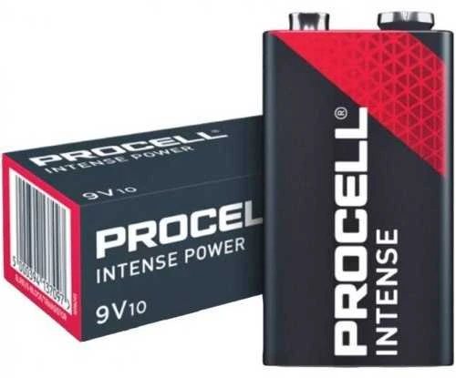 Elementas Duracell Procell 9V (MN1604; 6LR61) 9V, krona, šarminis, 1 vnt