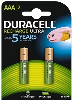 Duracell 203815 buitinė baterija Įkraunama baterija AAA Nikelio-metalo hidridas (NiMH)