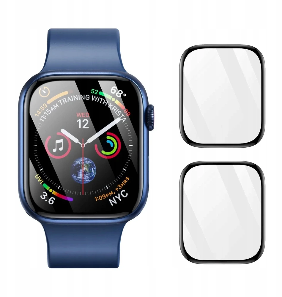 Dux Ducis Protector LCD PMMA su rėmeliu Apple Watch 10 46 mm juodas