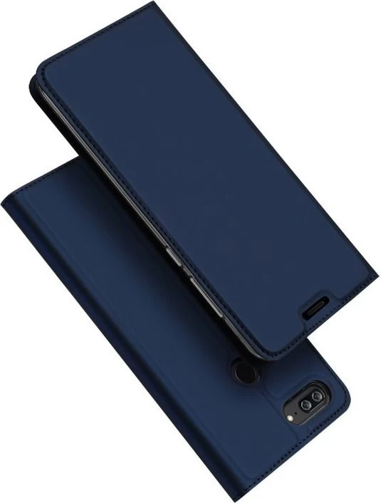 Dux Ducis Premium atverčiamas dėklas skirtas Samsung J400 Galaxy J4 (2018), mėlynas