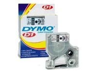 Juostelė DYMO D1 12mm x 7m, vinilinė, juoda ant balto / S0720530 45013
