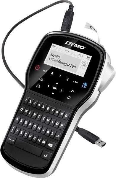 DYMO LabelManager 280 etikečių spausdintuvas Perkėlimas terminiu būdu D1 QWERTY
