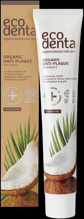 Ecodenta kokoso dantų pasta 75ml
