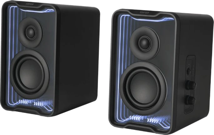 Kompiuterio kolonėlės Edifier Speaker System | QR30 | 15W+15 W | Bluetooth | Belaidė jungtis | Juodas