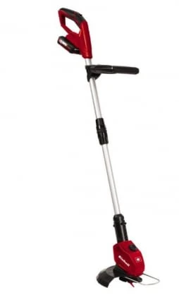 Akumuliatorinė žoliapjovė Einhell GE-CT 18 Li Power X-Change (240mm pjovimo plotis, 20 plastikinių peiliukų, be akumuliatoriaus ir kroviklio)