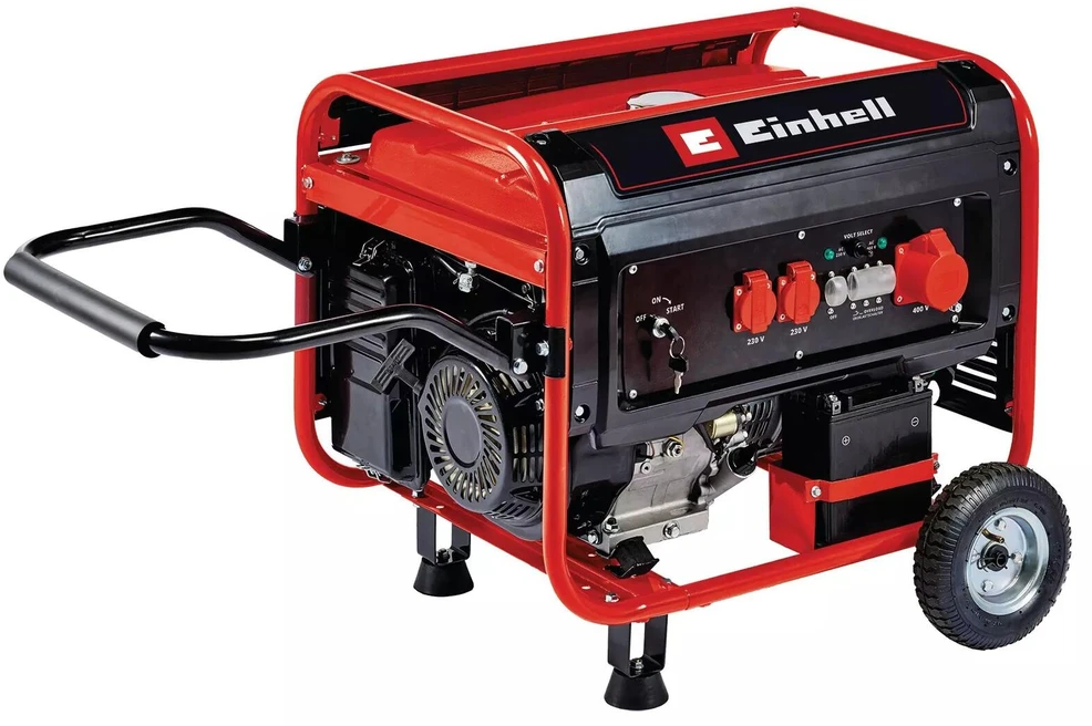 Agregat Einhell Einhell petrol generator TC-PG 65/E5, generator (red/juodas, 8.0 kW)