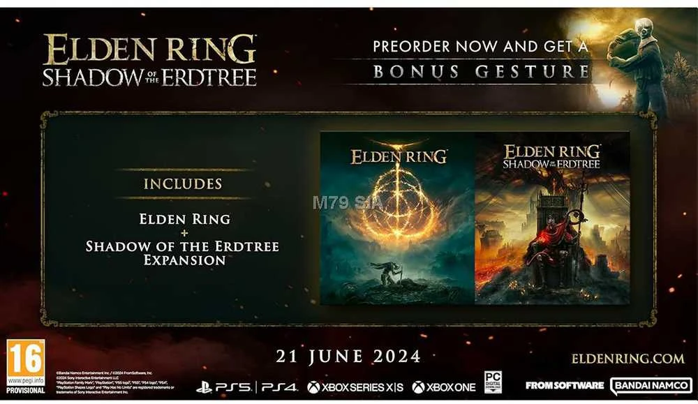 Bandai Namco Elden Ring: Shadow of the Erdtree Edition