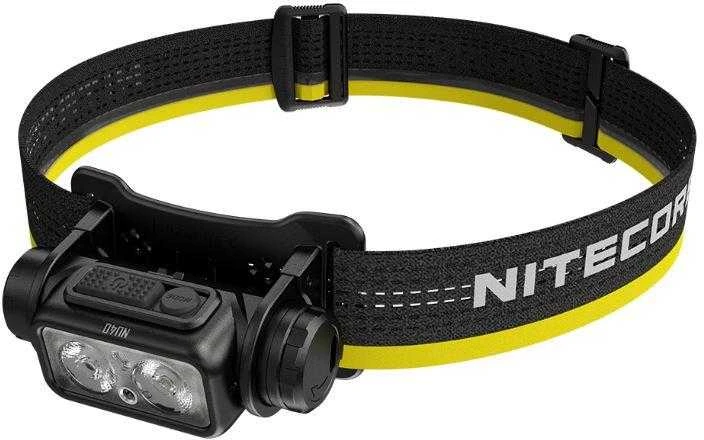 Žibintas - Nitecore NU40 1000 Liumenų USB-C Įkraunamas Juodas