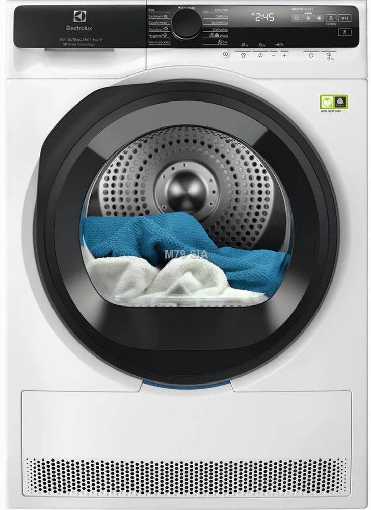 Džiovyklė DRYER EW8D585UCE ELECTROLUX