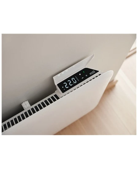 Elektrinis šildytuvas Mill Invisible Smart WiFi Panel Heater, 1300 W, Baltas, IPX4