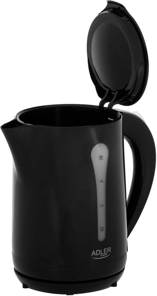 Adler | Virdulys | AD 1244 | Electric | 1850 W | 2.5 L | Plastic | 360° rotational base | Juodas