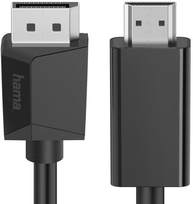 Tinklo laidas Hama 002007120000, DP/HDMI, 1.5 m