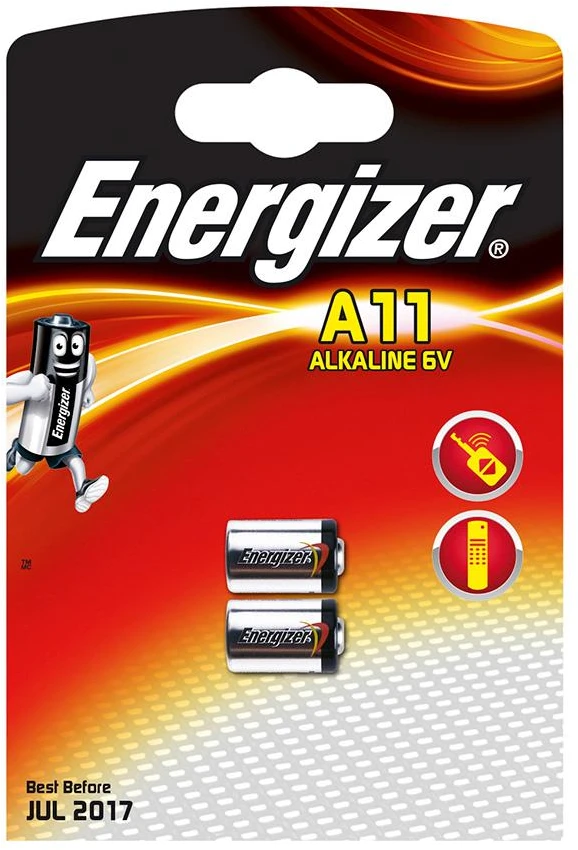 Special battery ENERGIZER E11A 6V 2 pcs