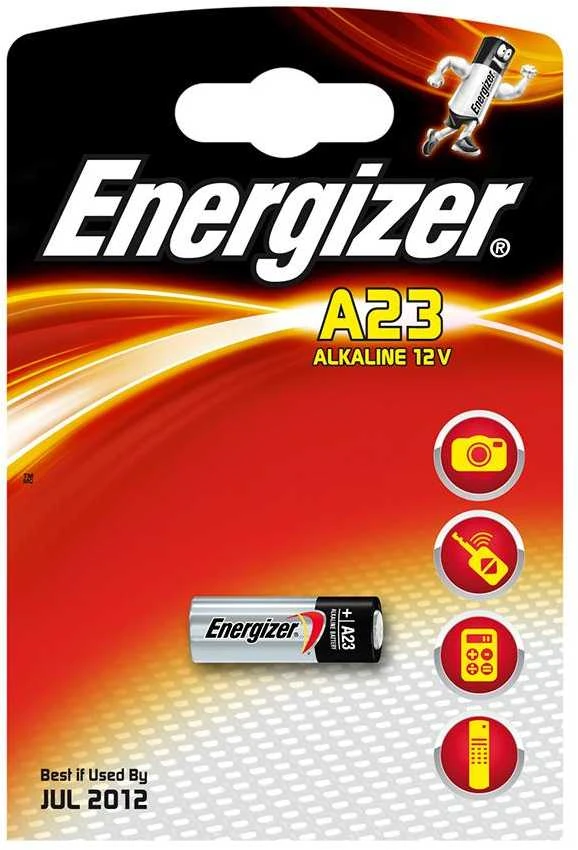 ENERGIZER ALKALINE A23 MN21 12V 1PK