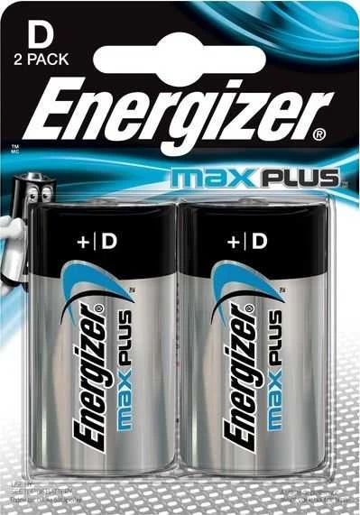 ŠARMINĖ BATERIJA BAT-LR20-MAXPLUS*P2 1.5 V LR20 (D) ENERGIZER