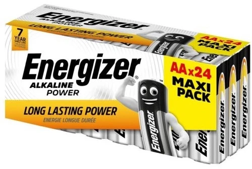 Baterijos Energizer Alkaline Power AA 24vnt