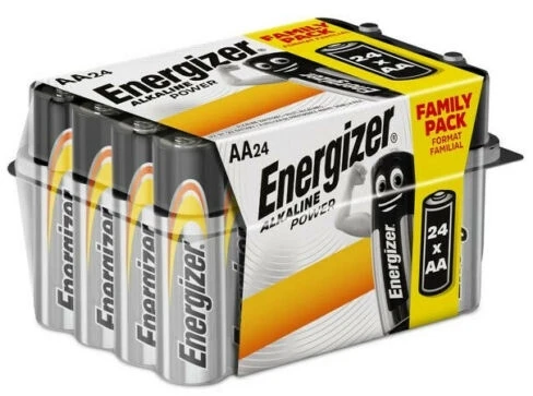 ENERGIZER BATTERIES AP AA LR6 24 PIECES NEW