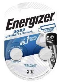 Energizer Ultimate Lithium Cr2032 2 pak