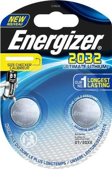 Energizer Ultimate Lithium Cr2032 2 pak
