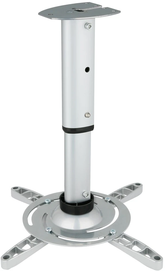 TECHLY 301559 Techly Universal projector lubinis laikiklis mount 30/37 cm, 15 kg, sidabrinis