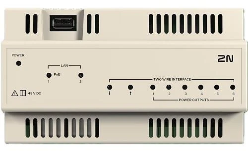 AV signalo perdavimo sistema 2N Clip 2wire-IP komutatorius, garso/vaizdo skirstytuvas (9138001)