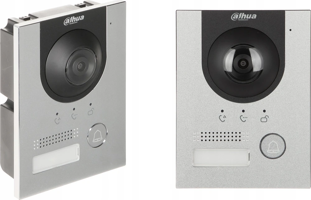 Dahua Technology Co IP telefonspynės spalvota kamera 2MP 160°, IP65, IK07, SIP, 2-wire arba IP