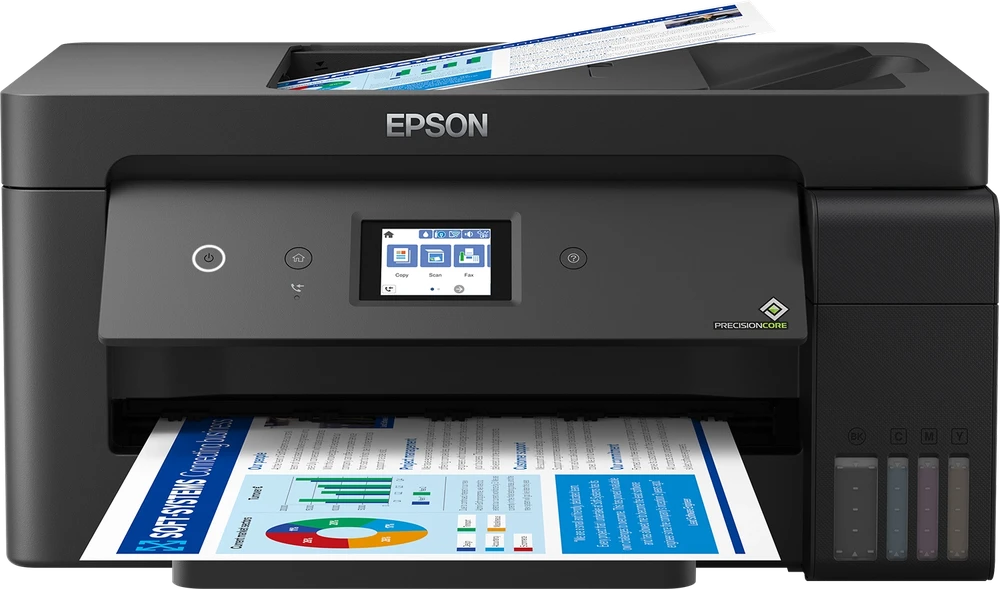 Epson | EcoTank | L14150 | Inkjet | Spalvotas | Daugiafunkcinis Spausdintuvas | A3+ | Wi-Fi | Juodas