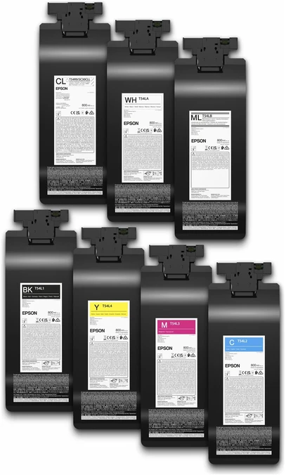 Epson UltraChrome DG2 T54LA00 (800ml) | Ink Cartrige | Baltas