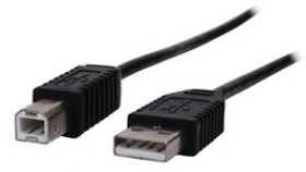 Kabelis USB Goobay USB-A - USB-B 3 m Juodas (44732)