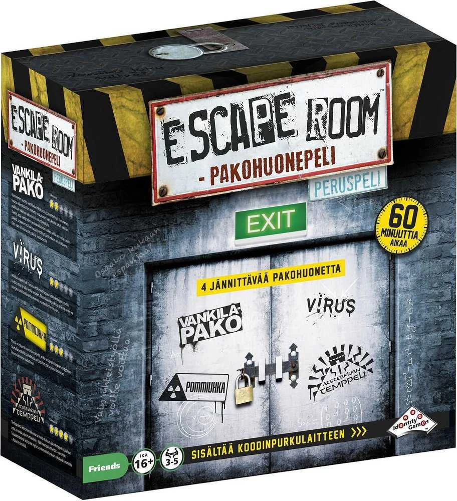 Žaidimas Escape Room - Pabėgimo kambarys (suomių kalba)