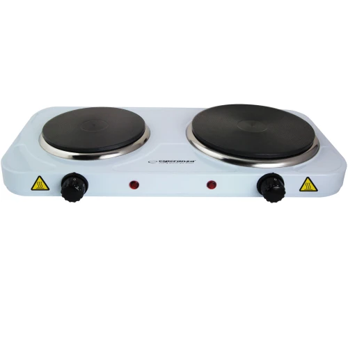 Esperanza EKH014W Electric cooker 2 zones Baltas