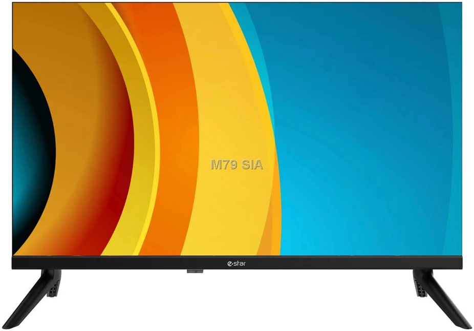 Televizorius eSTAR LED TV 22"/56 cm, LEDTV22R2T2, juodos spalvos