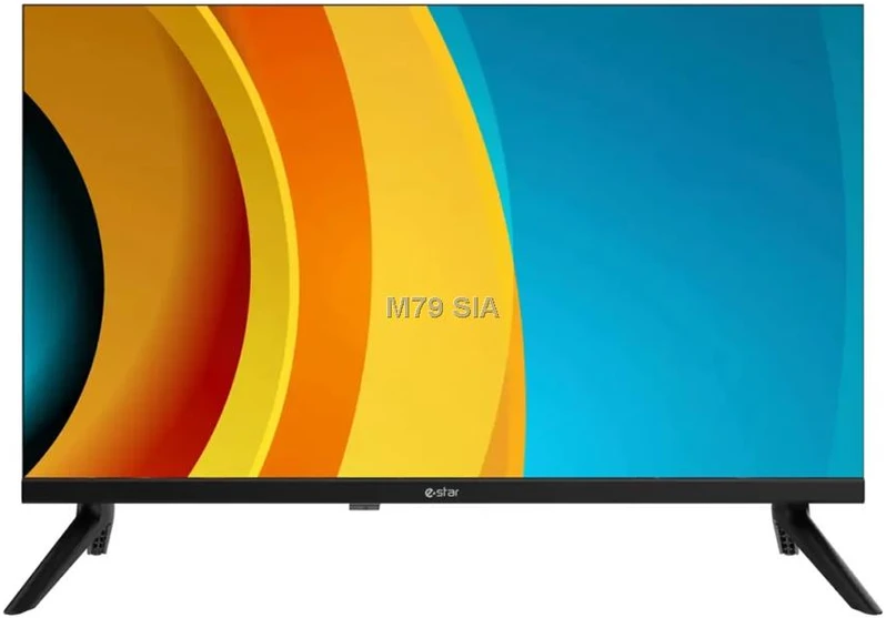 Televizorius eSTAR LED TV 24"/61 cm, LEDTV24R2T2, juodos spalvos