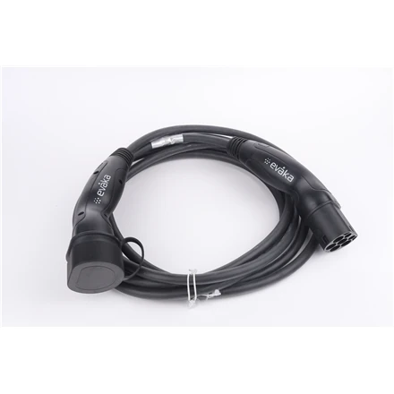 Evaka EV Charging Cable Type 2-Type 2 22 kW 32 A 5 x 6 mm2 1 x 0.5 mm2 7 m ITGAM3872 Juodas ITGAM3872 (2000001429921)