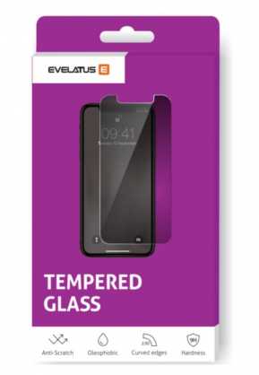 Evelatus Apple iPhone XR/11 2.5D Full Cover Japan Glue Glass Anti-Static Corning