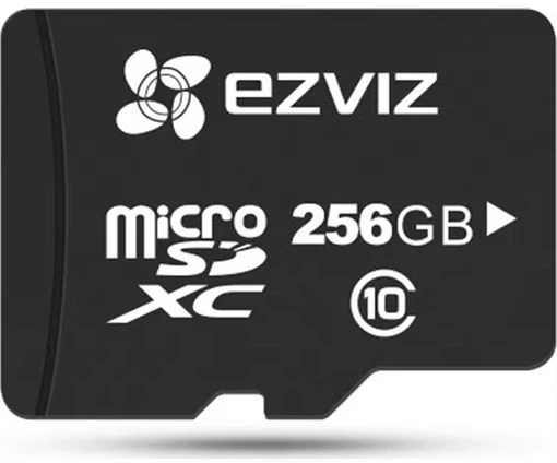 Atminties kortelė Ezviz 256GB UHS-I 10klase Gudrā MicroSD Karte perfektai Full HD videai r90mbps/w50Mbps