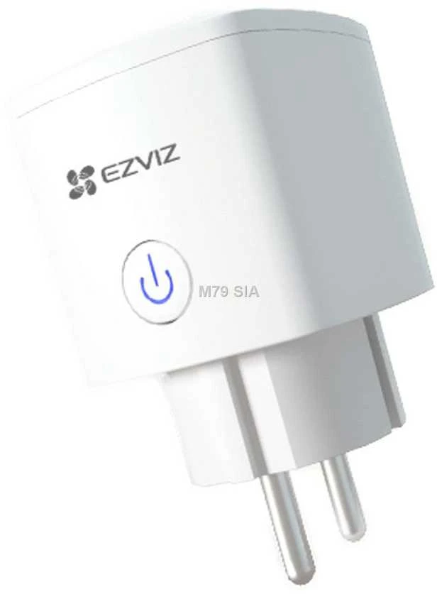 EZVIZ | Išmanusis kištukas su energijos suvartojimo stebėjimo prietaisu (ES standartas) | CS-T30-10B-E | Baltas